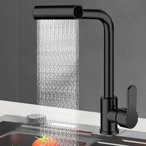 Torneira Gourmet para Cozinha Waterfall 360º 4 Modos Silver