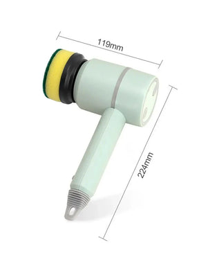 TurboScrub Max - Escova de Limpeza Elétrica Multifuncional Doméstica Recarregável