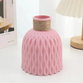 Vaso Plástico Cordas: Arranjo Floral DIY