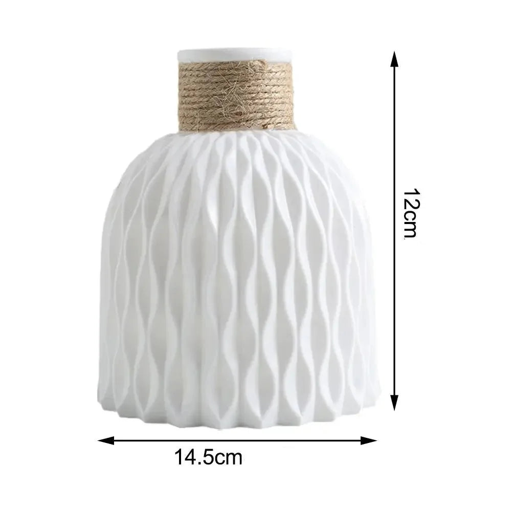 Vaso Plástico Cordas: Arranjo Floral DIY